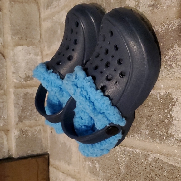 Other - Aldi shoes fur lined blue 9/10